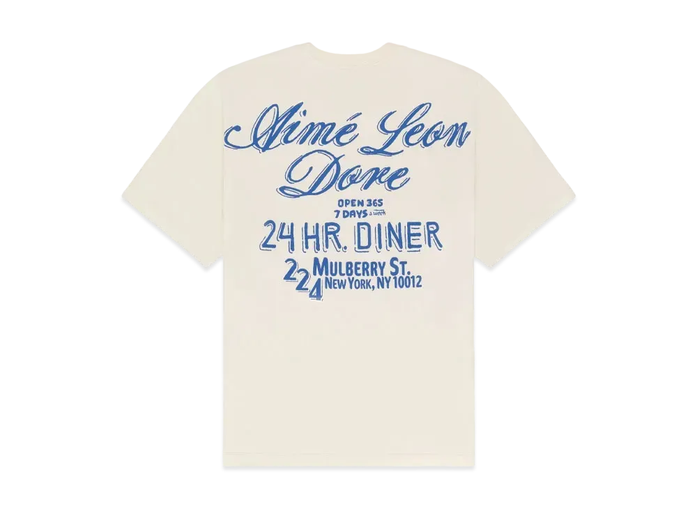Aime Leon Dore Diner Tee "Cream"