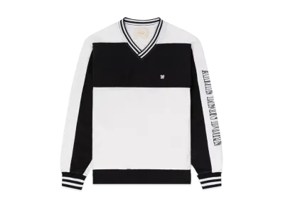 Aime Leon Dore Crest Nylon Pullover "White & Black"