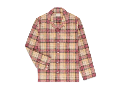 Aime Leon Dore Lightweight Patterned Leisure Shirt "Red"
