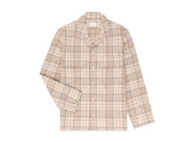 Aime Leon Dore Lightweight Patterned Leisure Shirt "Beige"