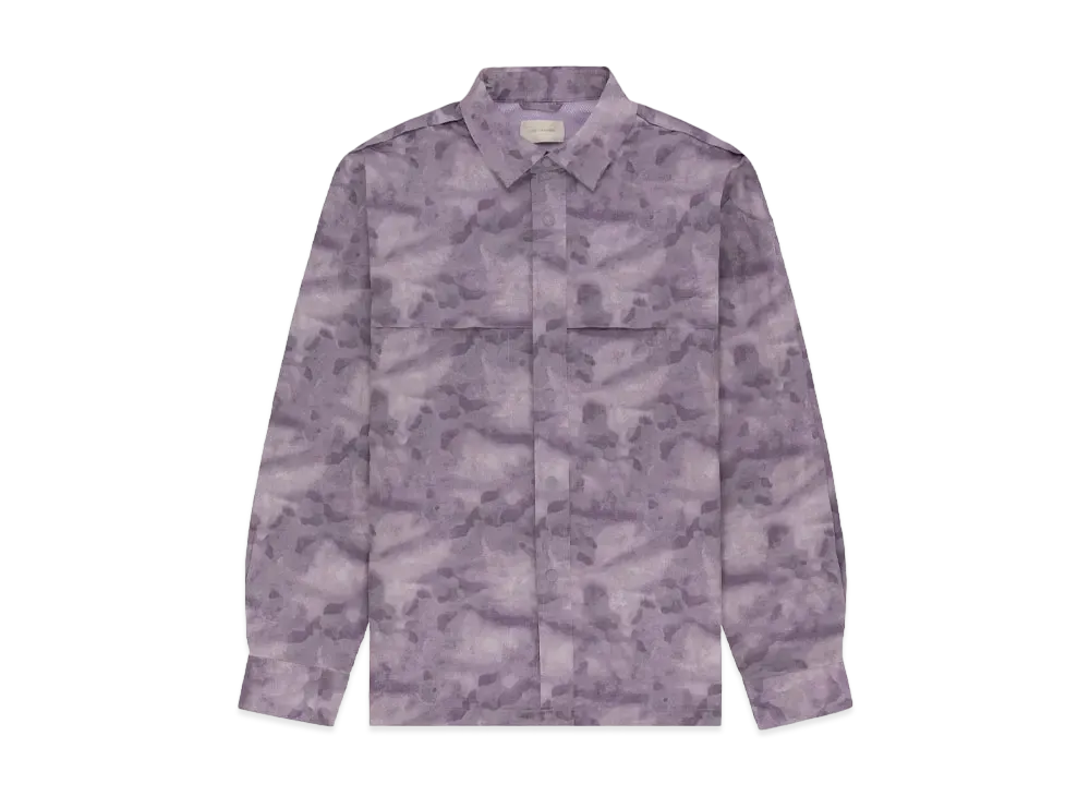 Aime Leon Dore Printed Surplus Shirt "Purple Camo"
