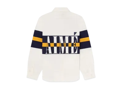 Aime Leon Dore Colorblock Logo Shirt "White"