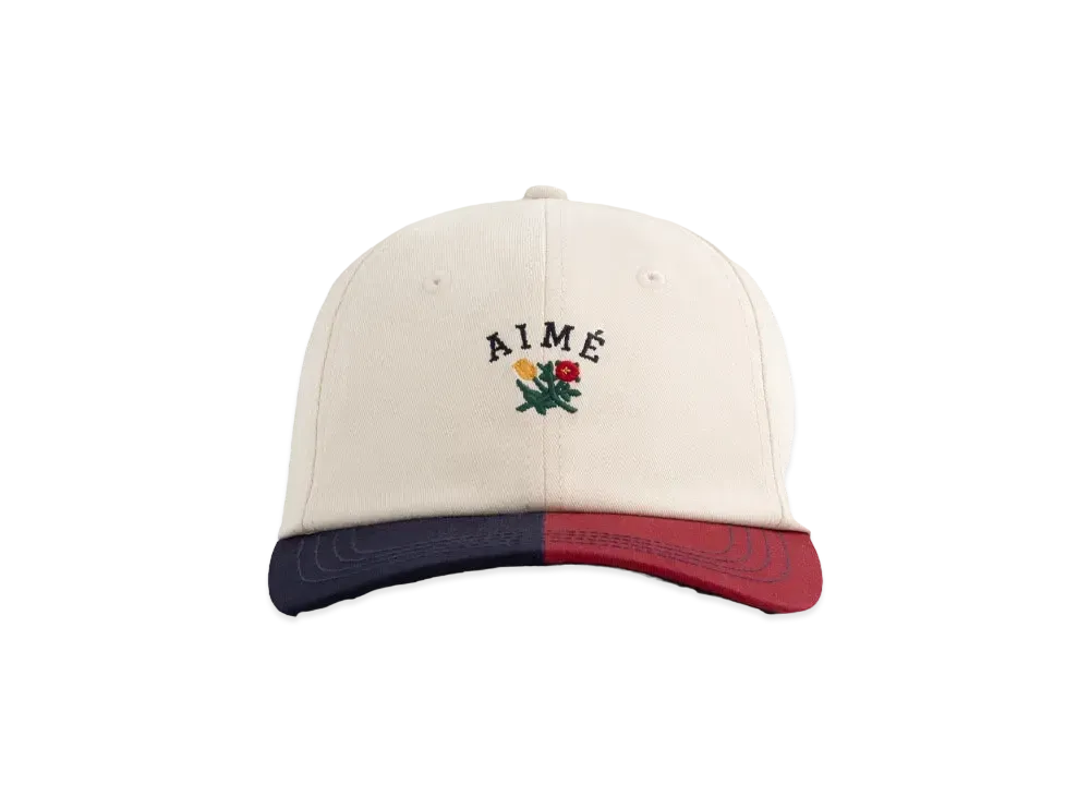 Aime Leon Dore Colorblock Crest Hat "Cream"