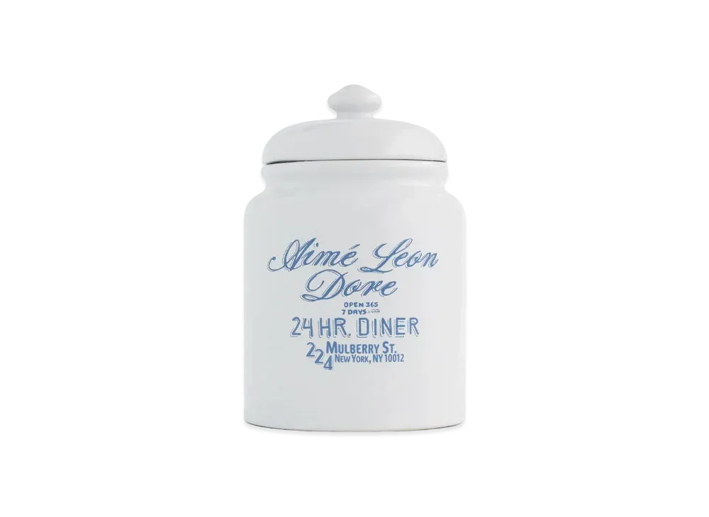 Aime Leon Dore Diner Treat Jar "White"