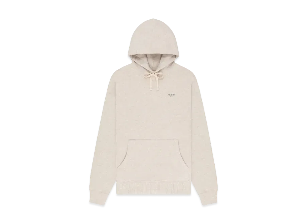 Aime Leon Dore Micro Logo Hoodie "Oatmeal"