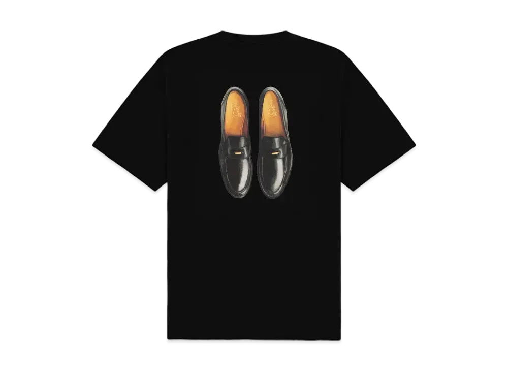 Aime Leon Dore Queens Crest Loafer Tee "Black"