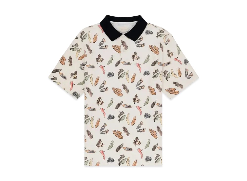 Aime Leon Dore Printed Pique Polo "Multi"