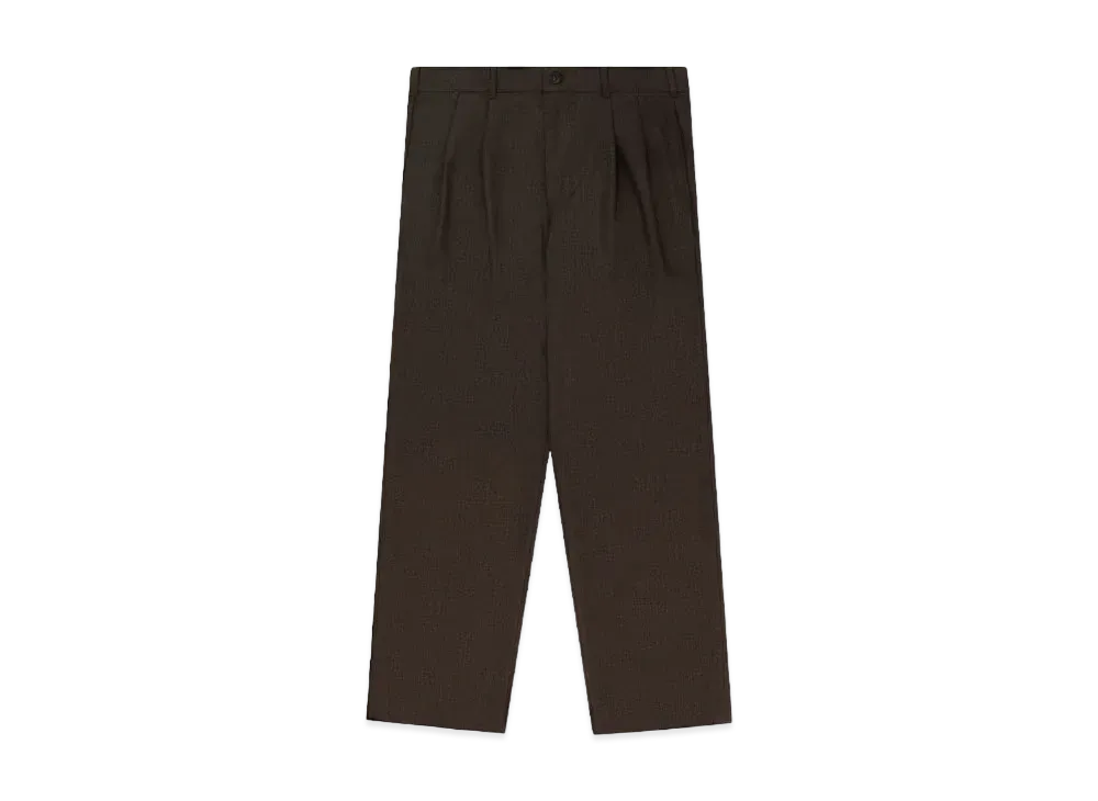 Aime Leon Dore Double Pleated Wool Trouser "Brown"