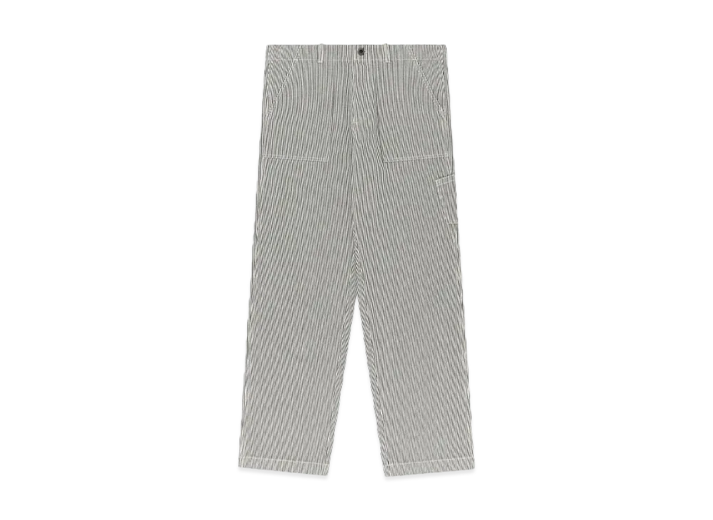 Aime Leon Dore Hickory Stripe Workwear Pant "Black & White"