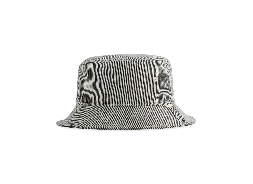 Aime Leon Dore Hickory Stripe Bucket Hat "Black & White"