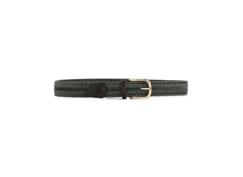 Aime Leon Dore Braided Cotton Belt "Green"
