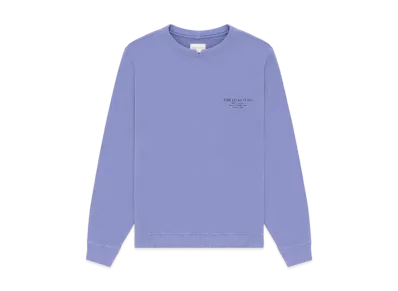Aime Leon Dore Notch Collar Crewneck Sweatshirt "Purple"