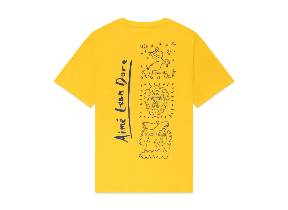Aime Leon Dore Hydra Souvenir Tee "Yellow"