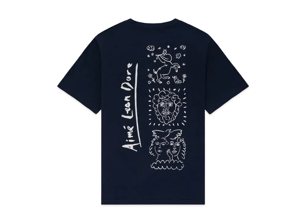 Aime Leon Dore Hydra Souvenir Tee "Navy"