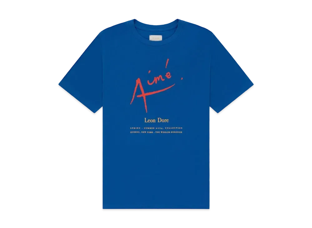 Aime Leon Dore Gallery Tee "Blue"