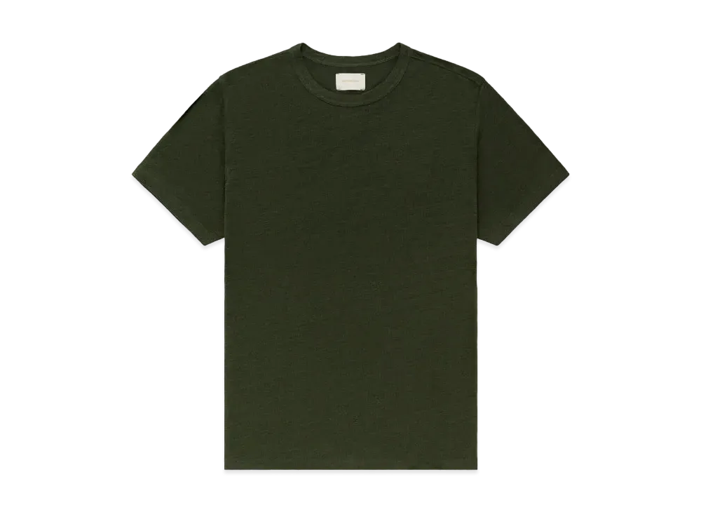 Aime Leon Dore Linen Tee "Green"