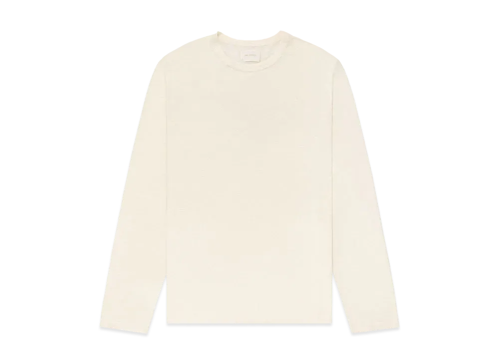 Aime Leon Dore Linen Long-Sleeve Tee "Cream"