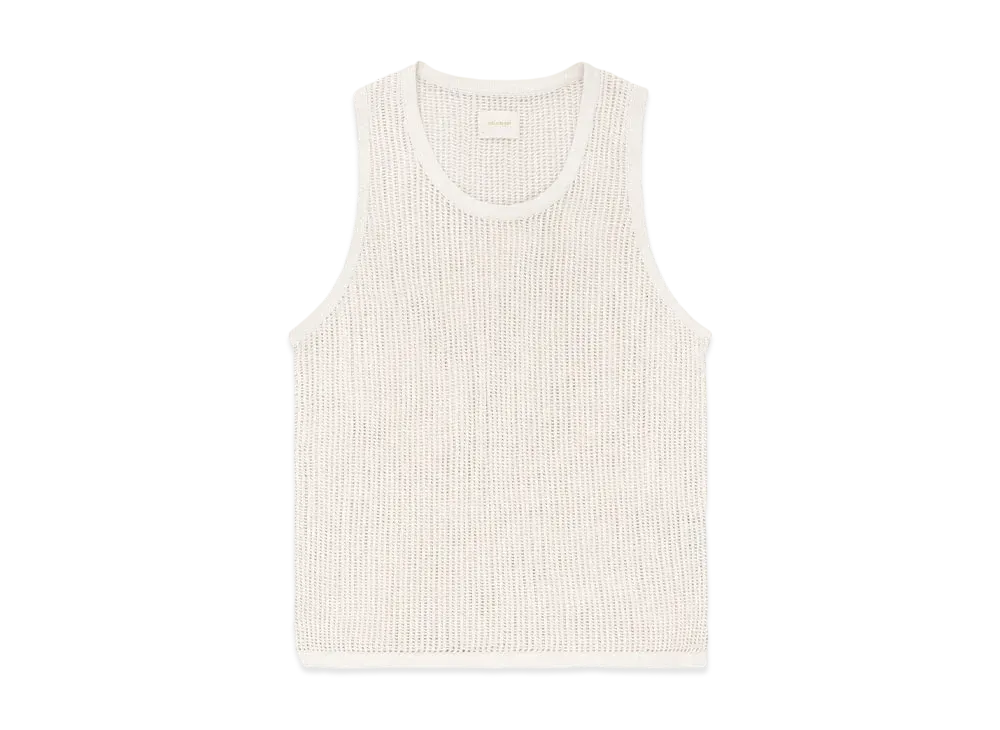 Aime Leon Dore Mesh Knit Tank "White"
