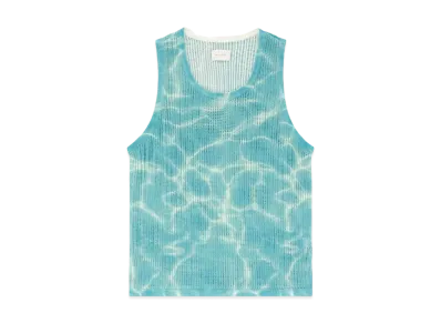 Aime Leon Dore Mesh Knit Tank "Blue"