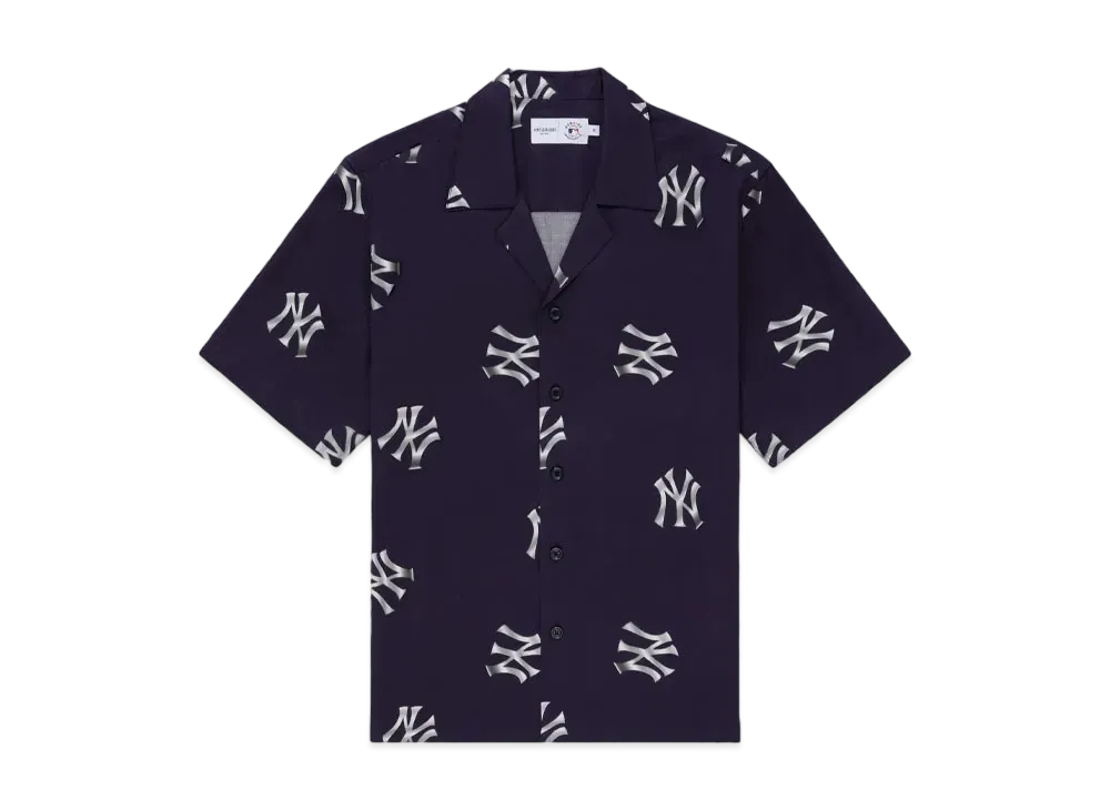 Aime Leon Dore Yankees Leisure Shirt "Navy"