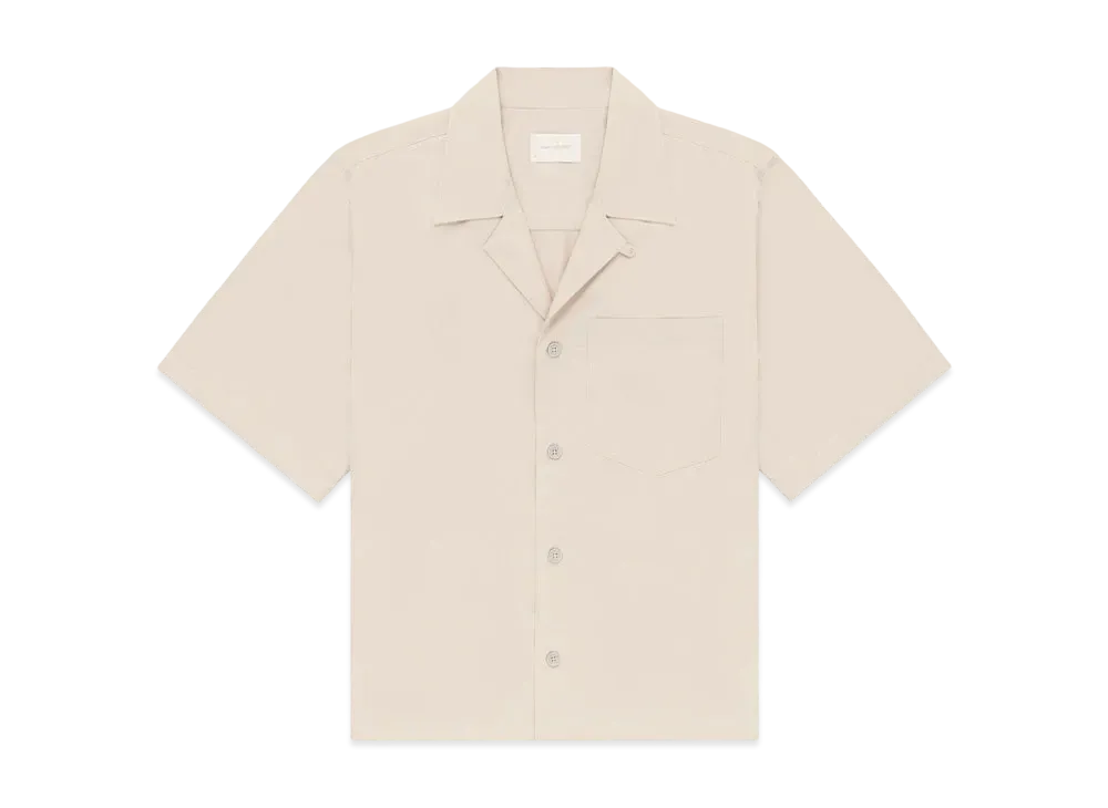 Aime Leon Dore Cropped Camp Shirt "Beige"