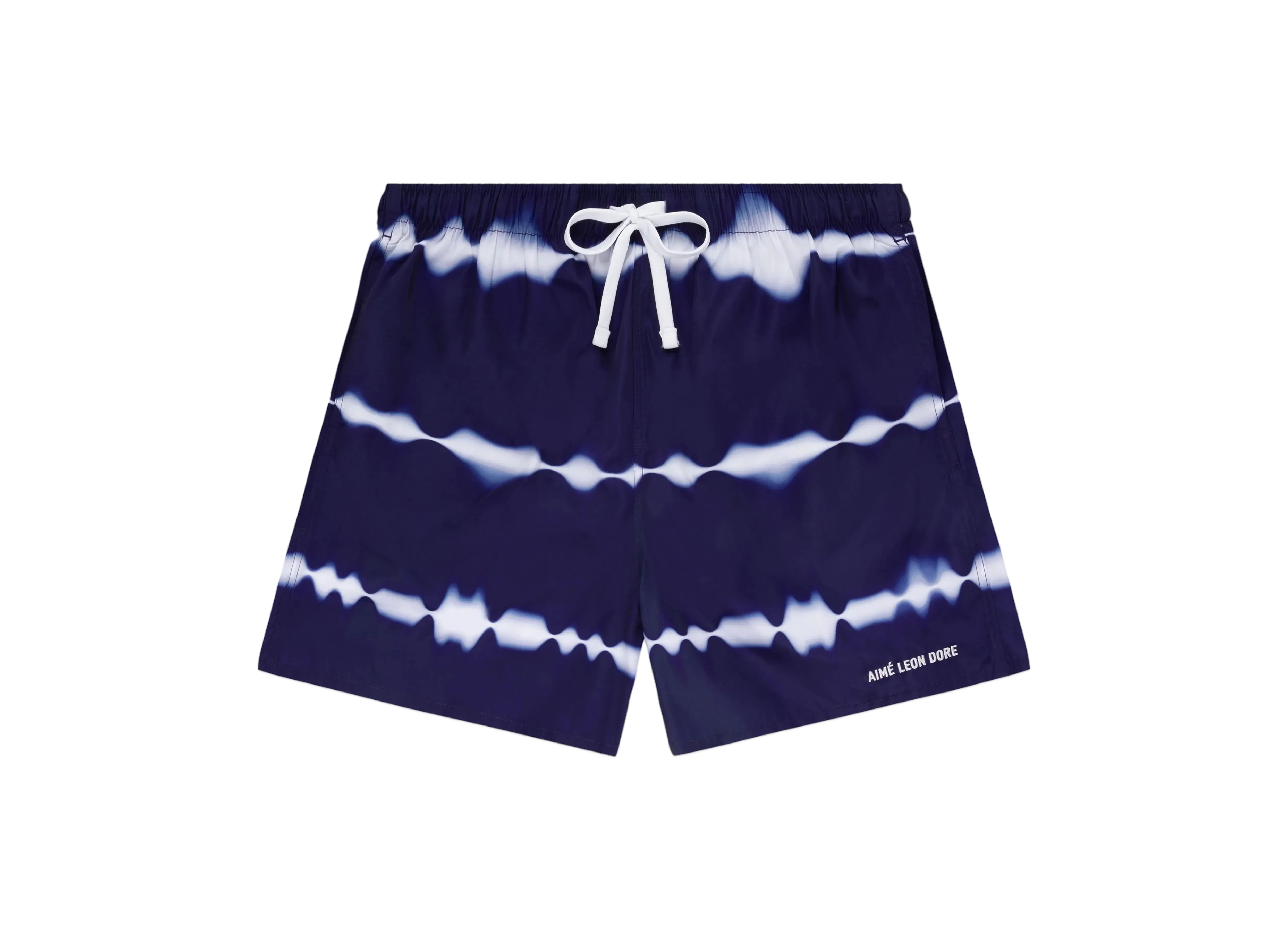 Aime Leon Dore Tie Dye Swim Short "Navy"