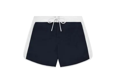 Aime Leon Dore Paneled Swim Short "Navy & White"
