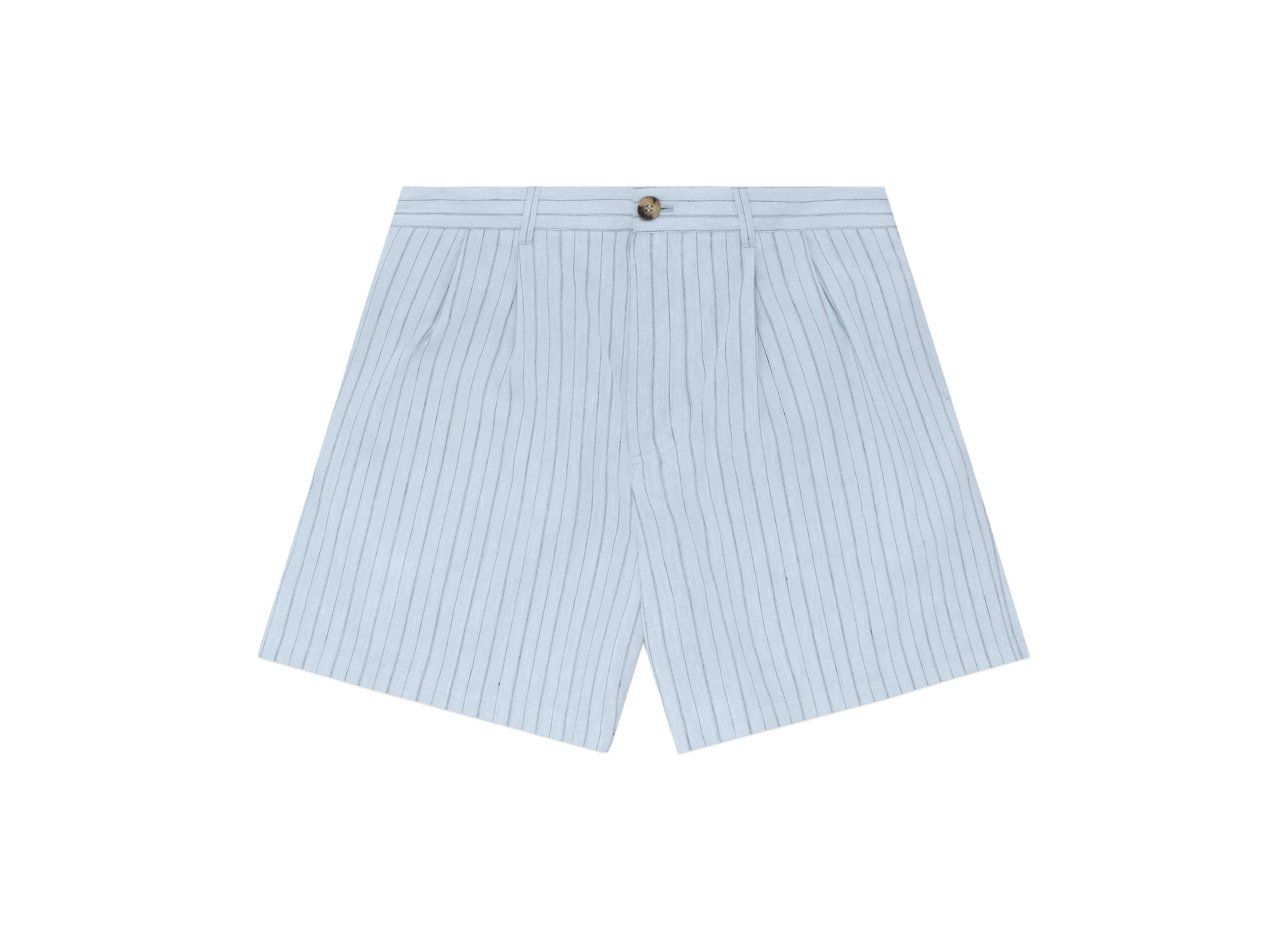 Aime Leon Dore Double Pleated Linen Short "Blue"