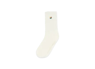 Aime Leon Dore Striped Crest Sock "White"
