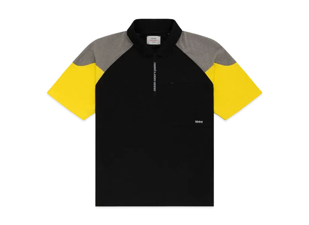 Aime Leon Dore x New Balance Zip Polo "Black"