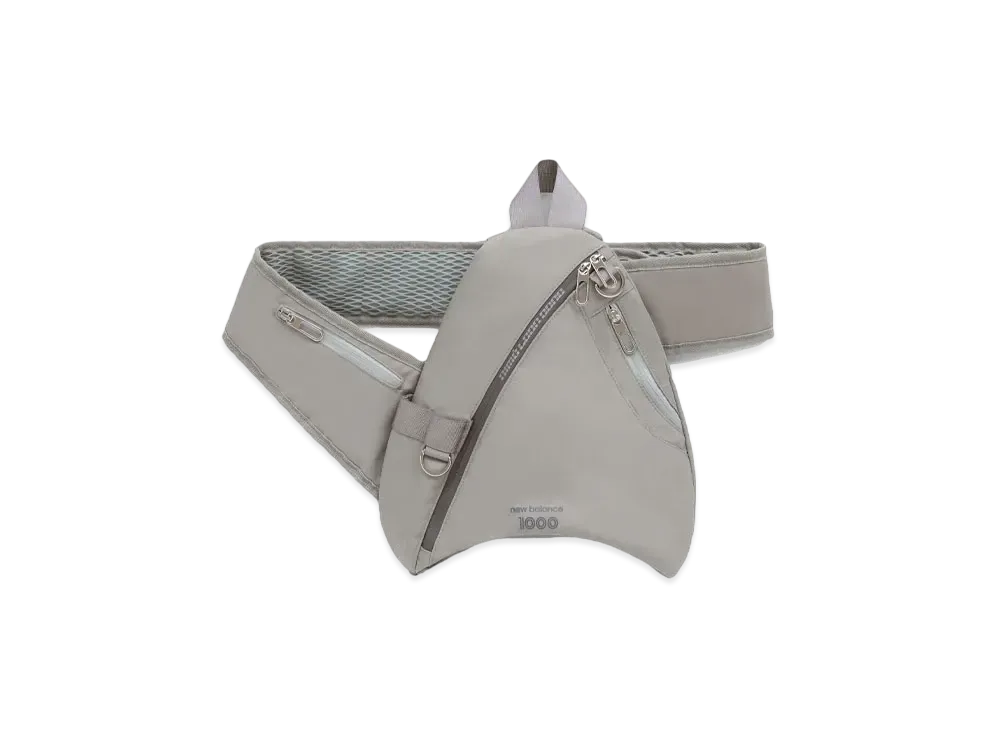 Aime Leon Dore x New Balance Nylon Sling Bag "Silver"