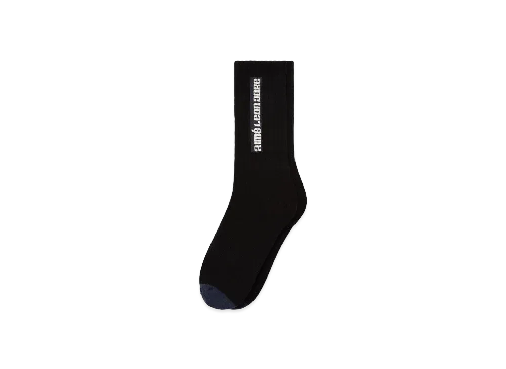 Aime Leon Dore x New Balance Colorblock Sock "Black & Navy"