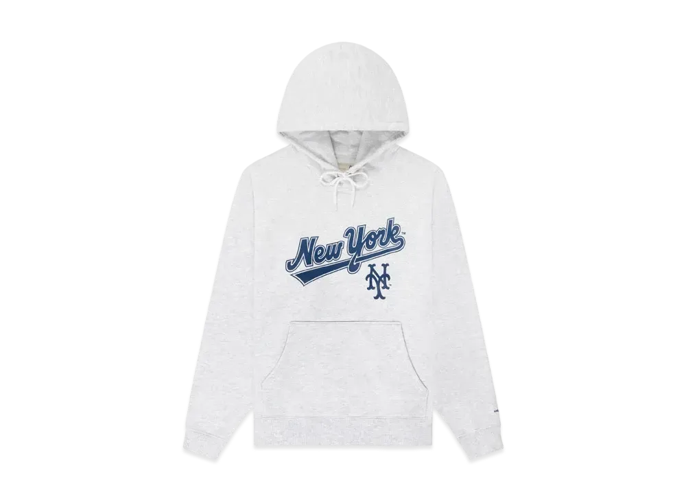 Aime Leon Dore x New York Mets Logo Hoodie "Grey"