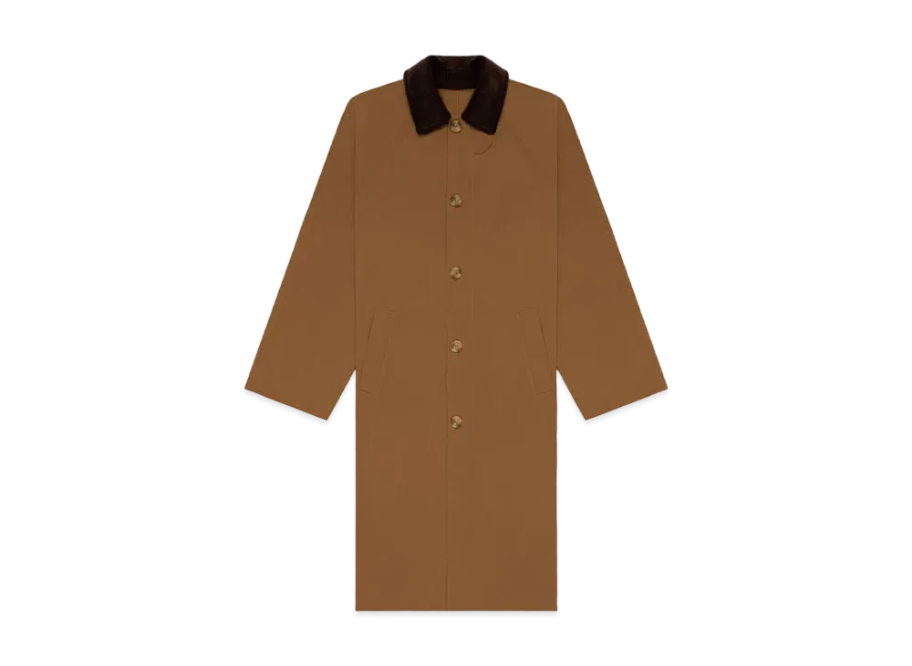 Aime Leon Dore Waxed Duster Coat "Brown"