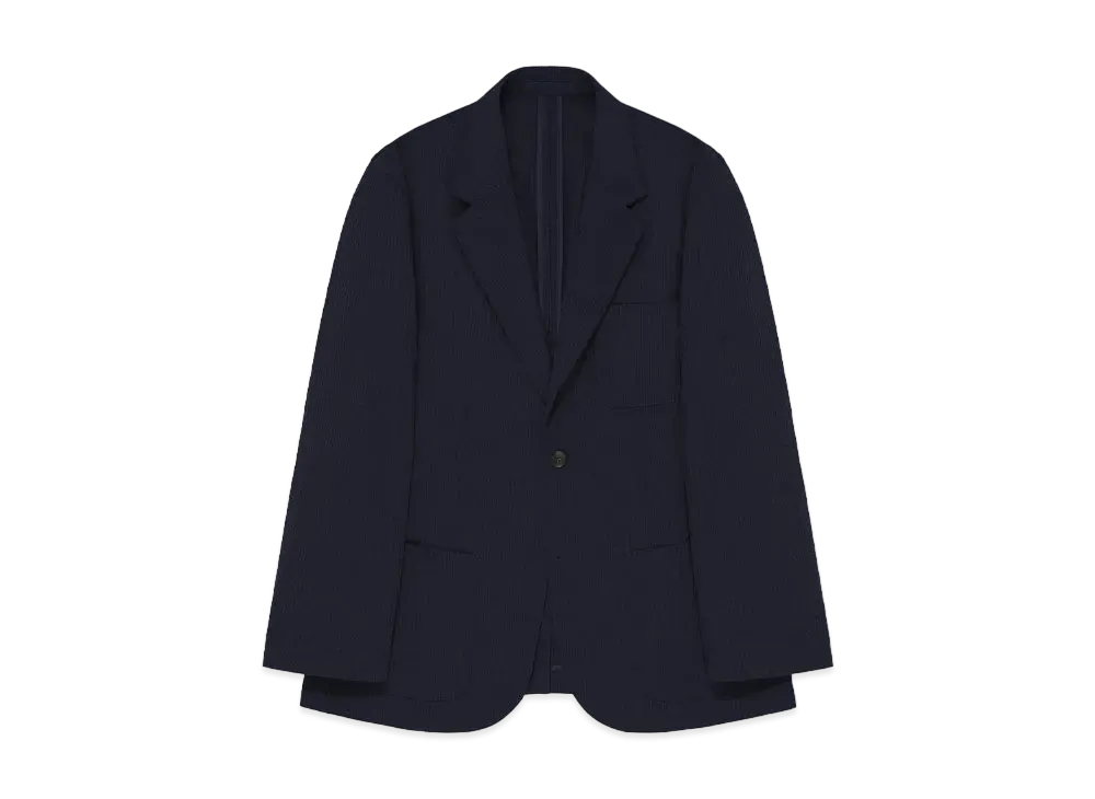 Aime Leon Dore Single-Breasted Wool Suit Jacket "Navy"