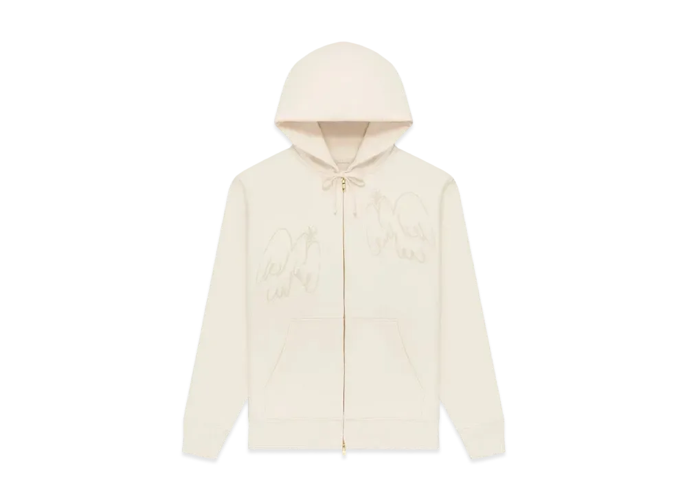 Aime Leon Dore Dove Full-Zip Hoodie "Cream"