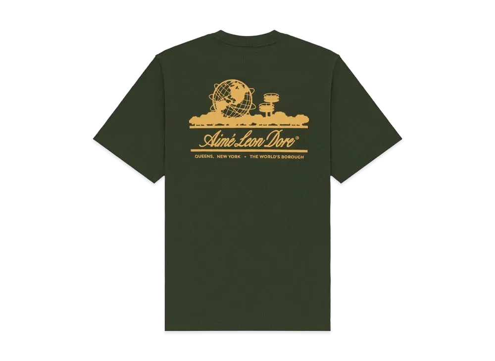 Aime Leon Dore Unisphere Tee "Green"