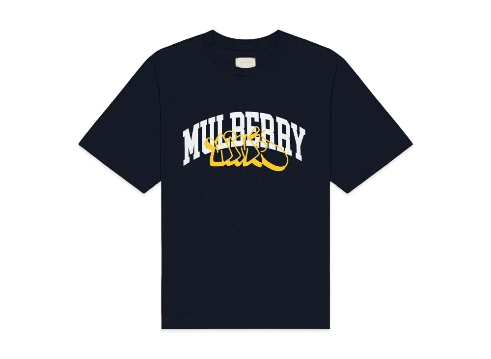 Aime Leon Dore Mulberry Throwie Tee "Navy"