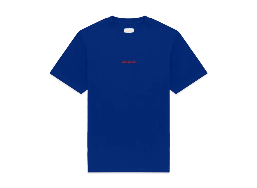 Aime Leon Dore Embroidered Logo Tee "Blue"
