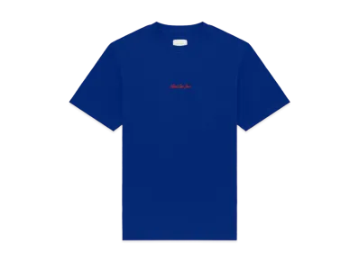 Aime Leon Dore Embroidered Logo Tee "Blue"