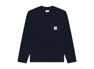 Aime Leon Dore Artiste Long-Sleeve Pocket Tee "Navy"