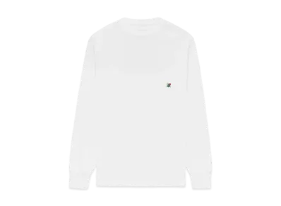 Aime Leon Dore Long-Sleeve Crest Pocket Tee "White"