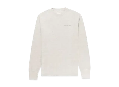 Aime Leon Dore Tonal Logo Long-Sleeve Tee "Oatmeal"