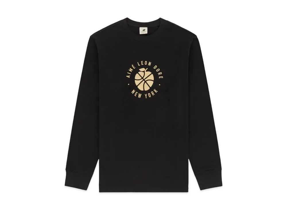 Aime Leon Dore x New Balance SONNY NY Long-Sleeve Tee "Black"