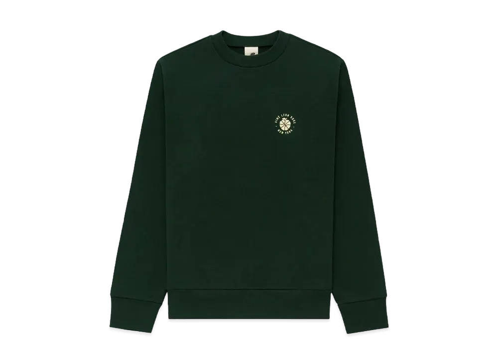 Aime Leon Dore x New Balance SONNY NY Crewneck Sweatshirt "Green"