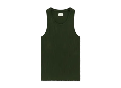 Aime Leon Dore Pointelle Tank Top "Green"