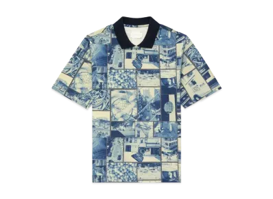 Aime Leon Dore Printed Pique Polo "Multi"