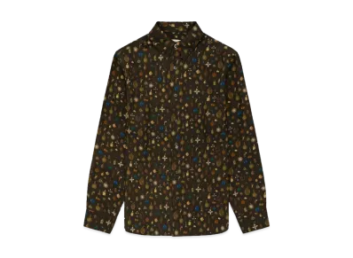 Aime Leon Dore Pendant Print Shirt "Brown"
