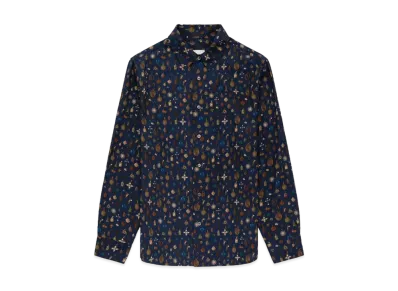 Aime Leon Dore Pendant Print Shirt "Navy"