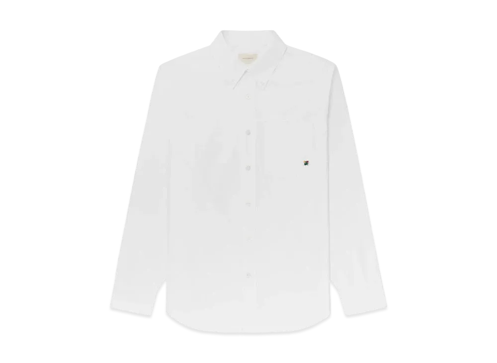 Aime Leon Dore Crest Oxford Shirt "White"